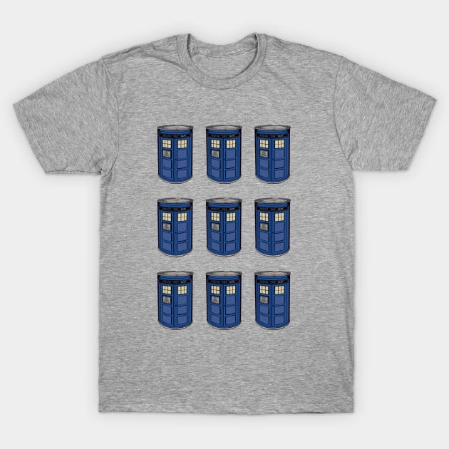 Tardis Soup 2 T-Shirt by FanboyMuseum